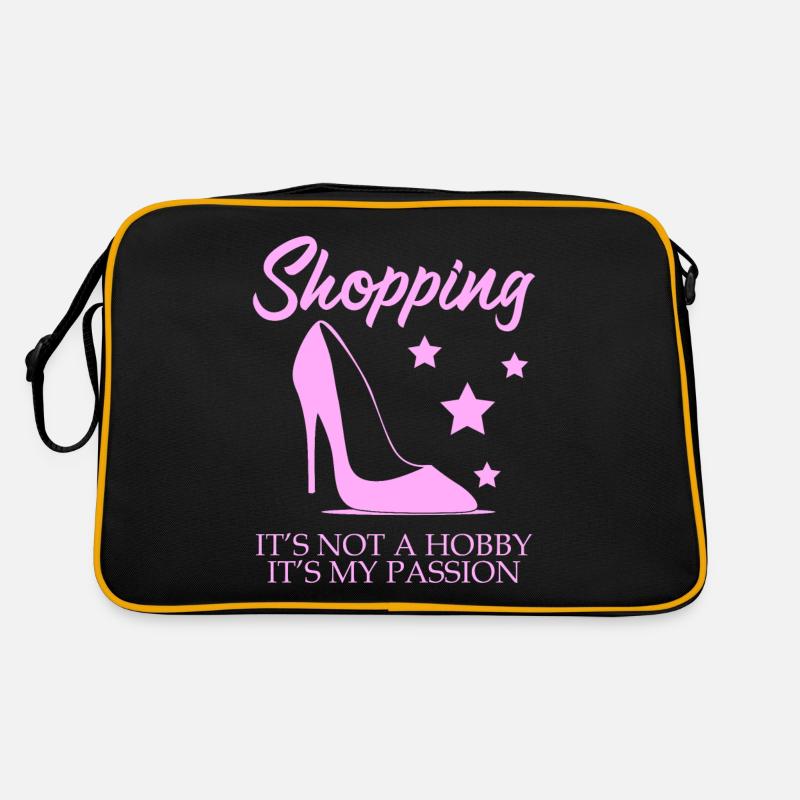 Shopping Schuhe High Heels Retro Tasche