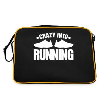 Marathon Jogging Chaussures de course Running - Sac Retro - noir/or - Dos