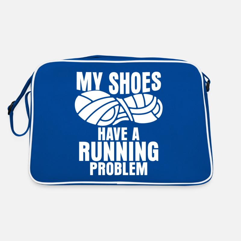 Course à pied Marathon de jogging Slogan Race Sac Retro