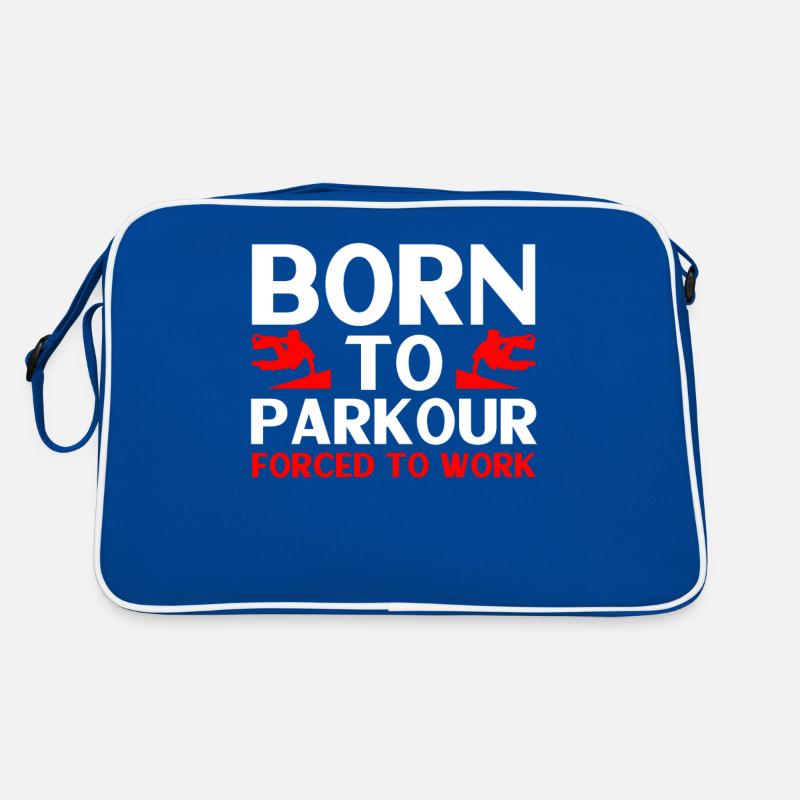 Parkour Gift Freerunning Parkour Runner Retro Bag
