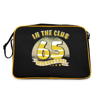IN THE CLUB 65 - Retro Bag - black/gold - Back