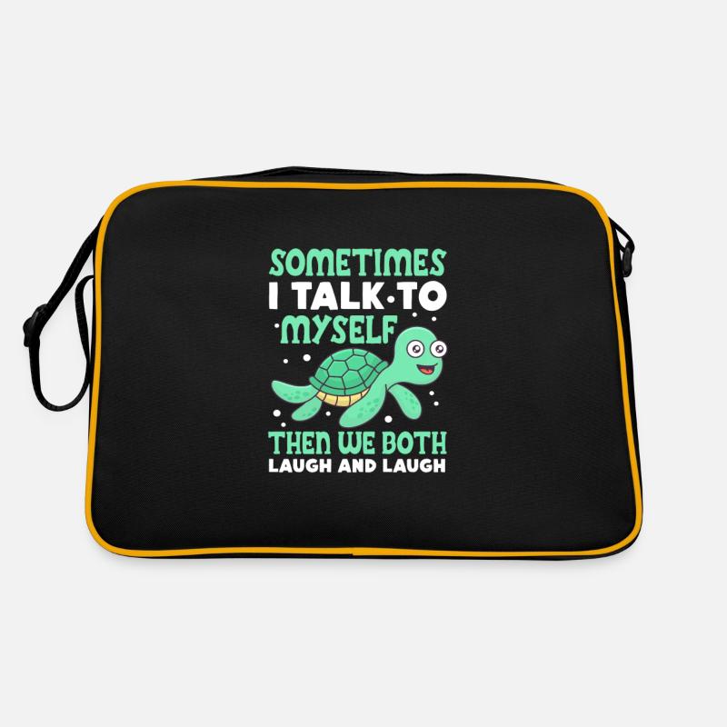 Turtle Turtle Sea Sea Creatures Gift Retro Bag