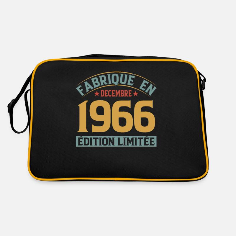 Fabriqué En Décembre 1966 Édition Limitée Sac Retro