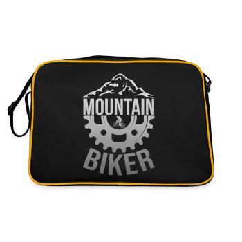 MTB Mountain Bike Mountain Bike Bike - Retro Bag - black/gold - Back