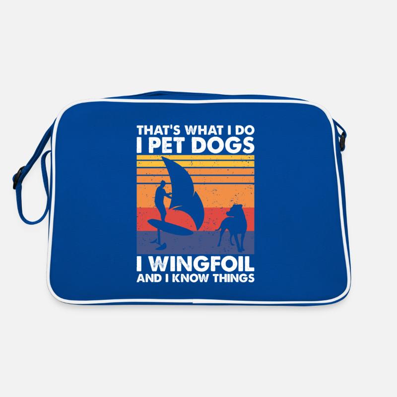 C’est ce que font les chiens de compagnie Wingfoil & Know Things Sac Retro
