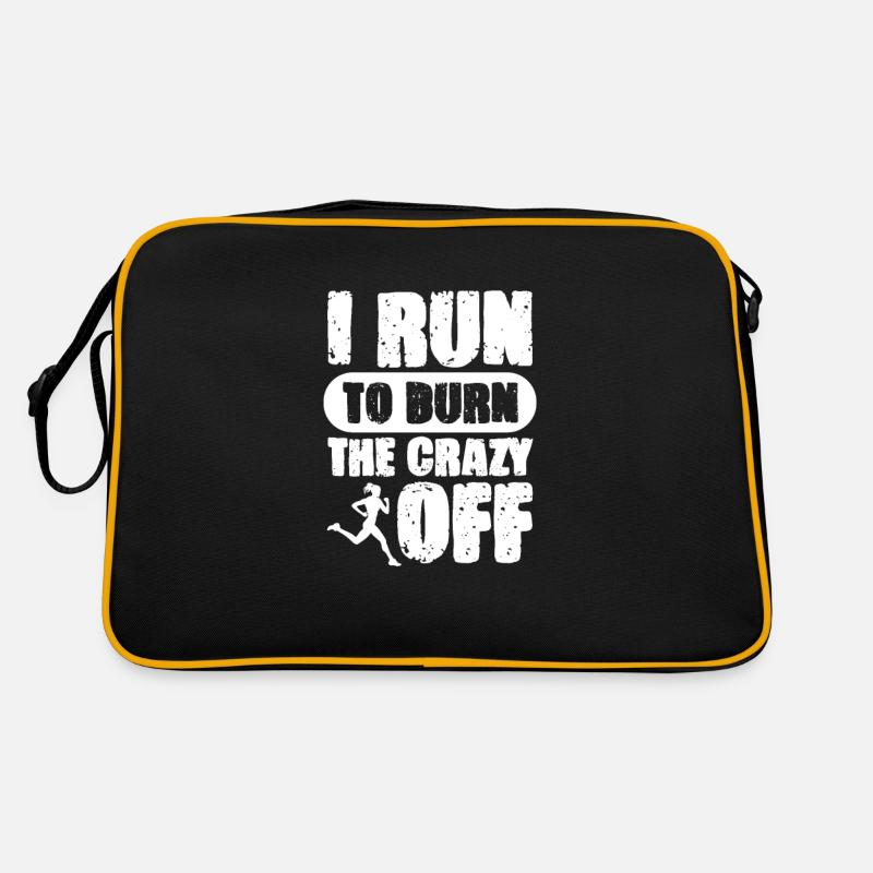 Courir - Sac Retro - noir/or