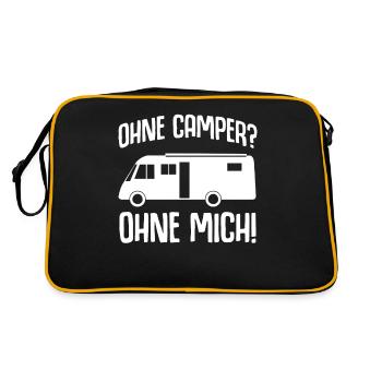 Camping-car Camping Camping-car Camping-car - Sac Retro - noir/or - Dos