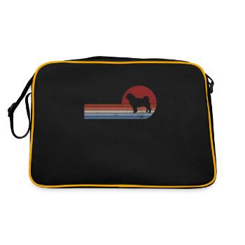 Carlin - Sac Retro - noir/or - Dos