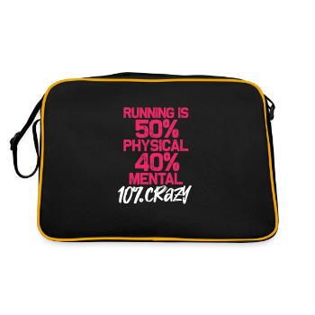 Laufen - Retro Tasche - Schwarz/Gold - Hinten