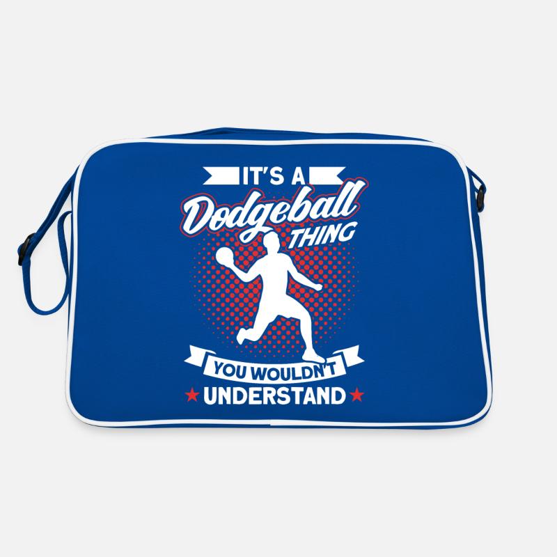 Dodgeball Player Gift Ball Jeux Dodgeball Sac Retro