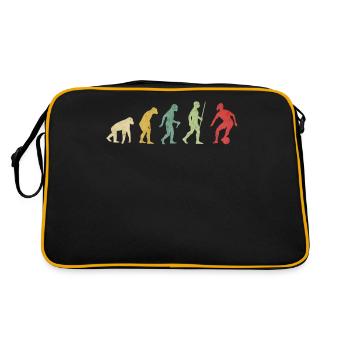 Fútbol Girl Player Dribble Evolution - Sac Retro - noir/or - Dos