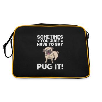 Carlin - Sac Retro - noir/or - Dos