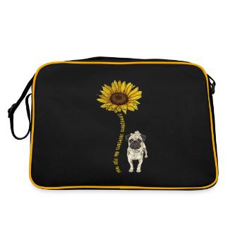 Carlin - Sac Retro - noir/or - Dos