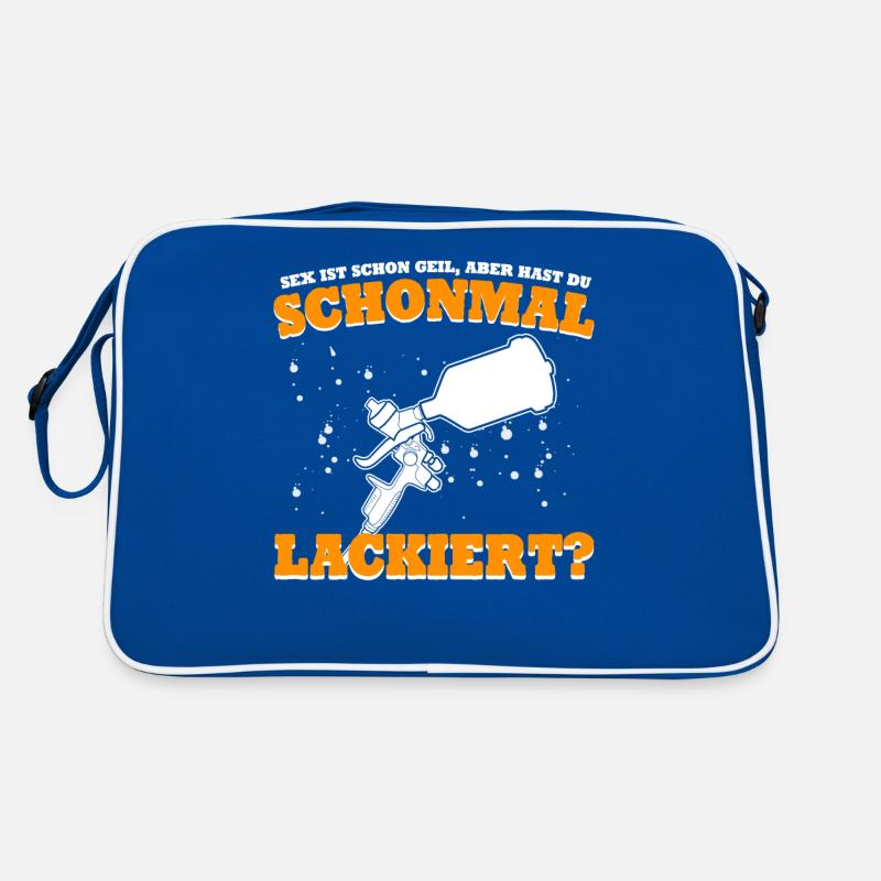 Autolackierer Witz Lackierer Retro Tasche