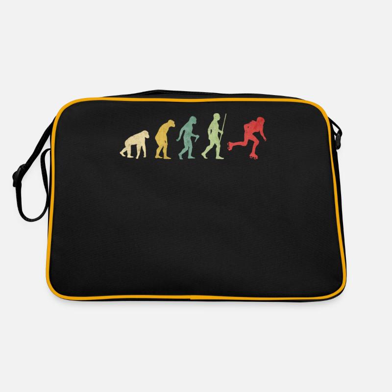 Roller Skater Girl Evolution Retro Tasche