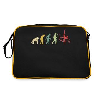 Rhythmische Gymnastikmädchenentwicklung - Retro Tasche - Schwarz/Gold - Hinten