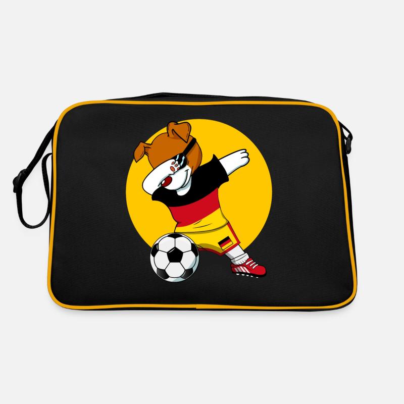 Germany Football Uniforms Jack Russell Terrier Retro Bag