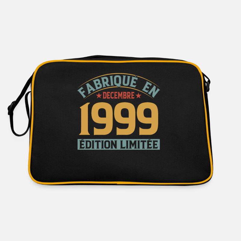 Fabriqué En Décembre 1999 Édition Limitée Sac Retro