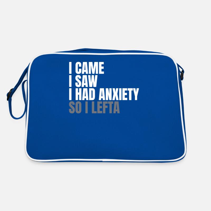 I came and saw that I was afraid Retro Bag