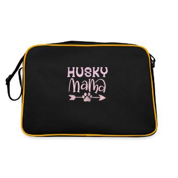 Husky - Retro Bag - black/gold - Back