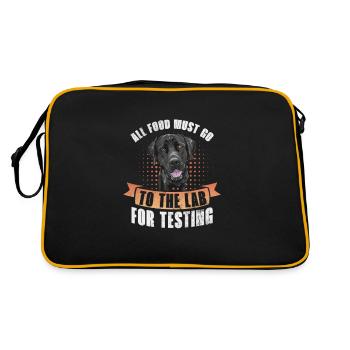 Labrador - Retro Bag - black/gold - Back