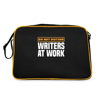 Author - Retro Bag - black/gold - Back