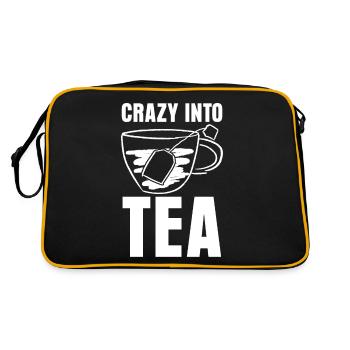 Teacup Tea Drinker Tea Tea Bags - Retro Bag - black/gold - Back