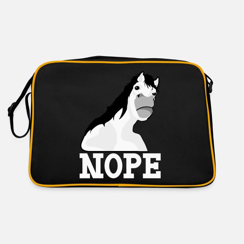 Cheval pas de rejet de protestation non contre Sac Retro