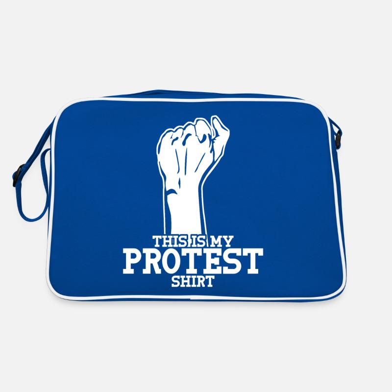 Rejet de protestation Non Non Sac Retro
