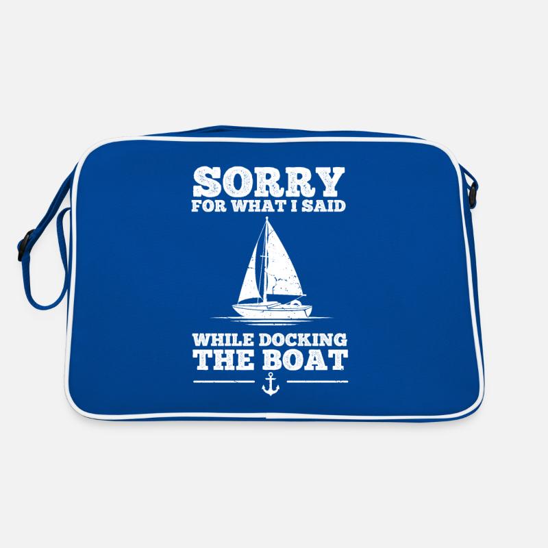 Désolé pour ce que j’ai dit en amarrant le bateau Sac Retro