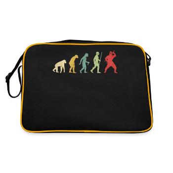 Ninja Pose Evolution - Sac Retro - noir/or - Dos