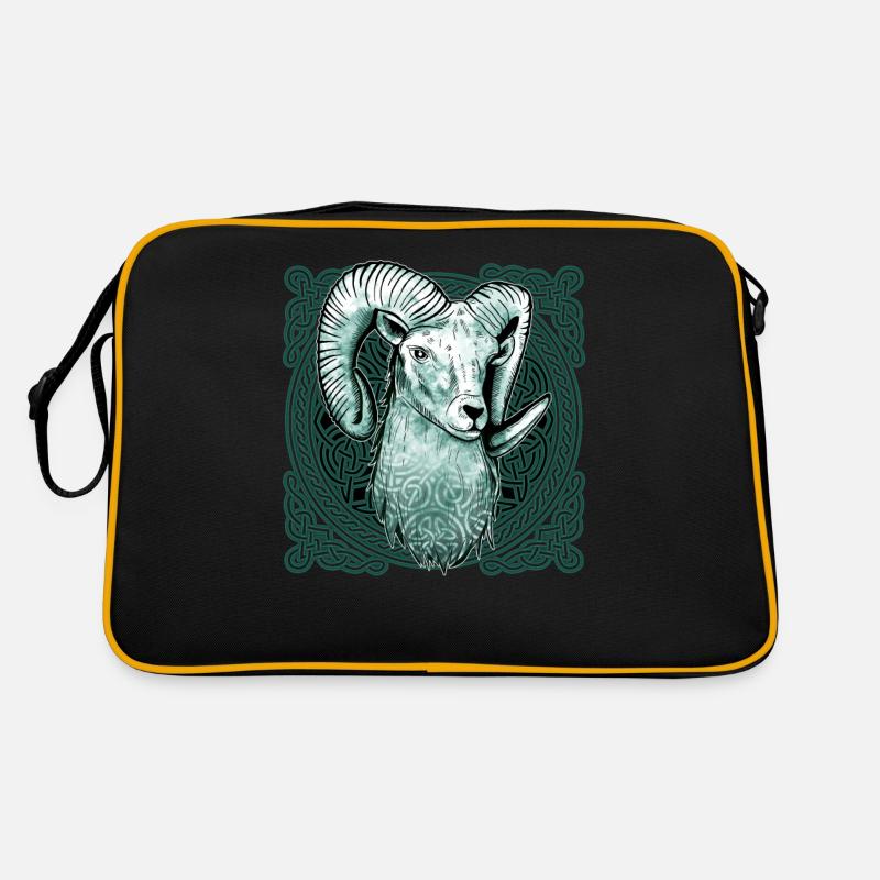 Bélier Modèle de nœud celtique Sac Retro