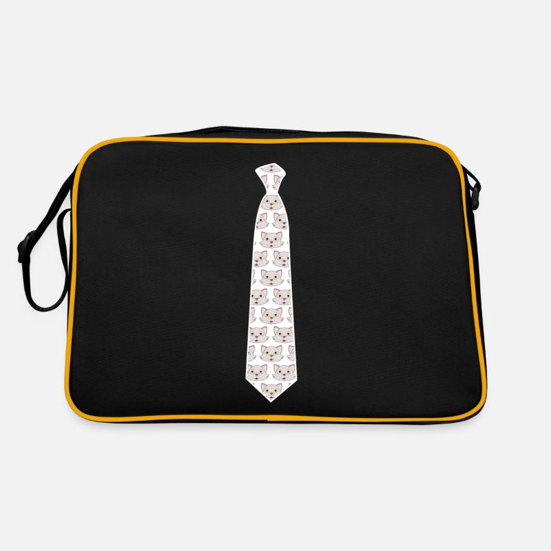 Cravate Cat Chats Cravates Sac Retro