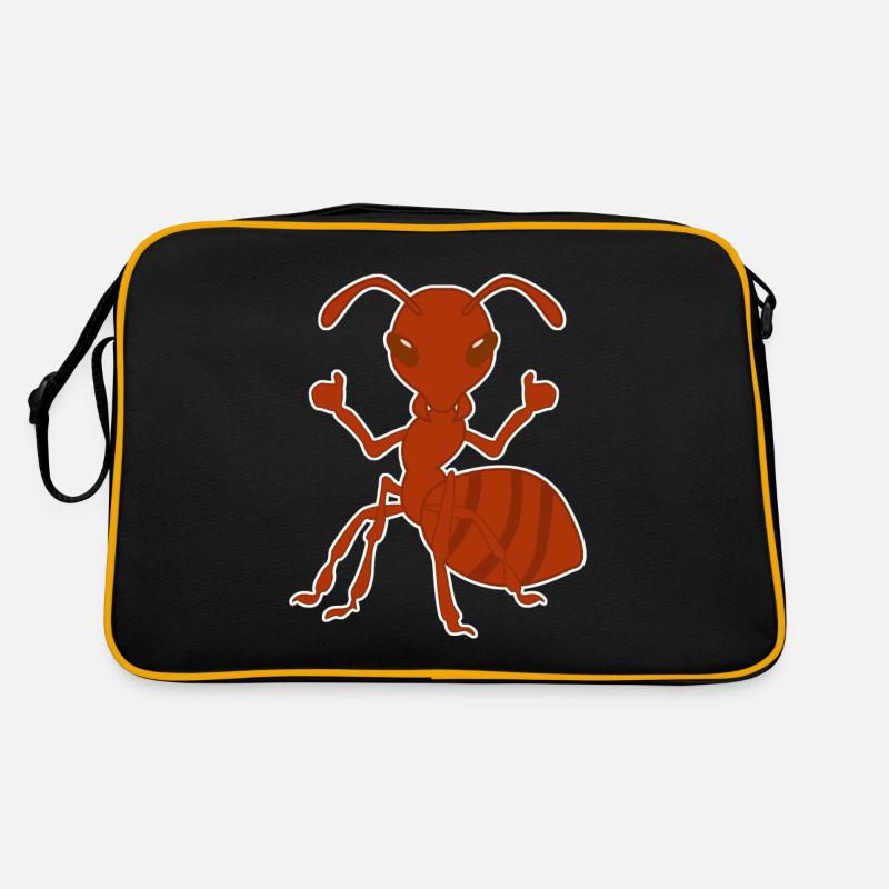 La fourmi lève les fourmis Sac Retro