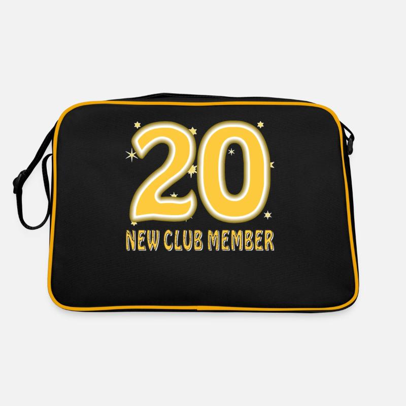 BIRTHDAY 20 Retro Bag