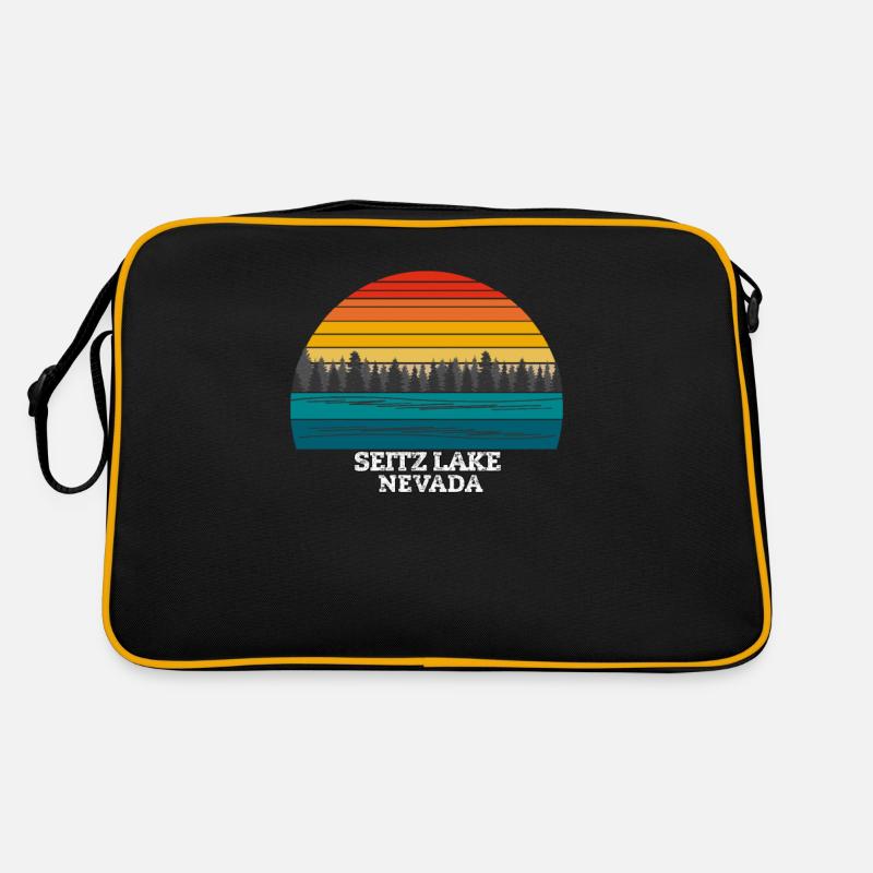Seitz Lake Nevada Retro Tasche