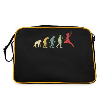 Archery Bow and Arrow Evolution - Retro Bag - black/gold - Back