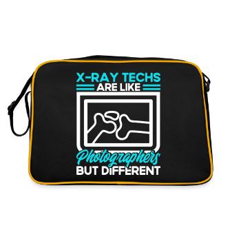 Radiology Radiologist Radiology Technician - Retro Bag - black/gold - Back