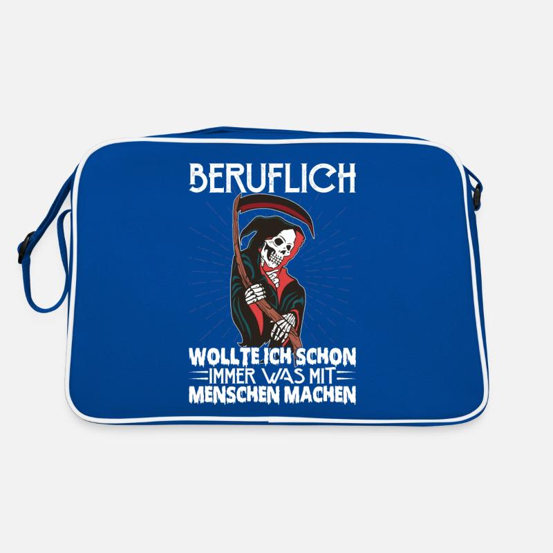 Wollte Etwas Mit Den Menschen Machen Retro Tasche