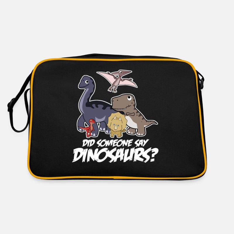 Dinosaurier Dinos Dino Retro Tasche