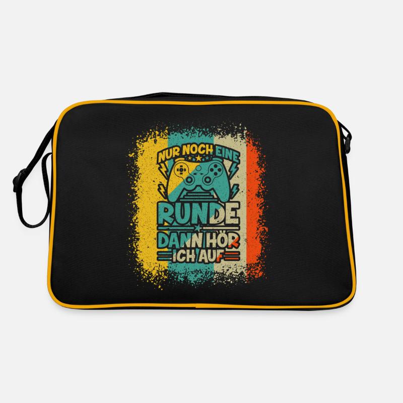 Nur Noch Eine Runde Dann Hör Ich Auf Retro Tasche
