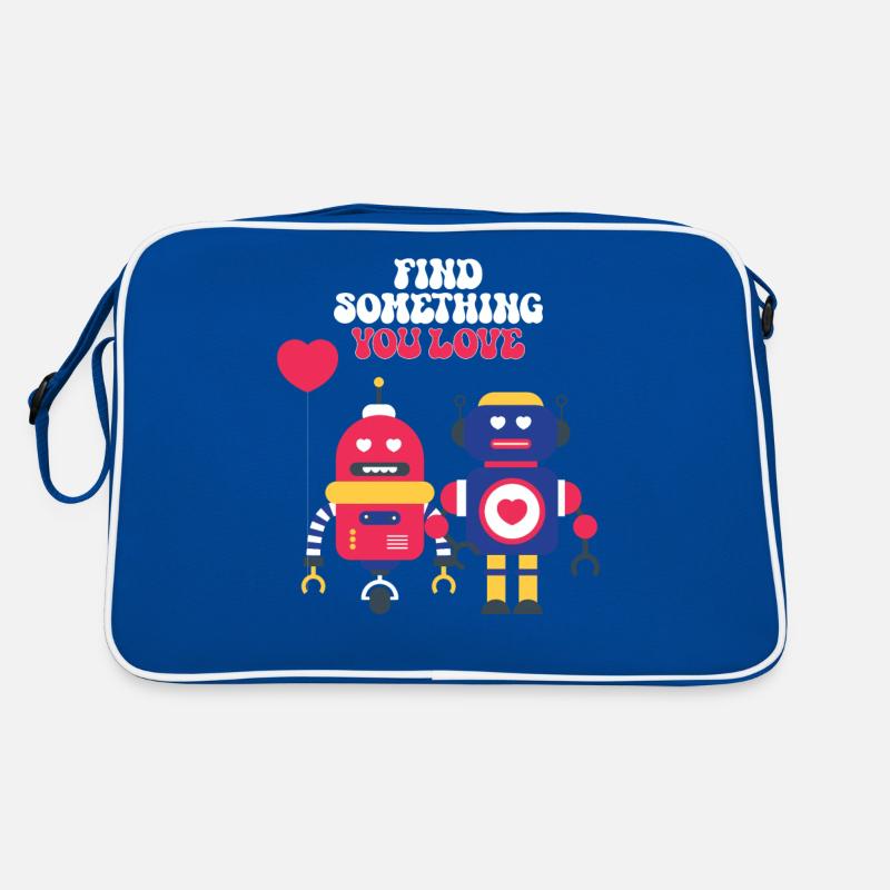 Trouvez quelque chose que les robots cardiaques adorent Sac Retro