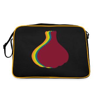Garlic Retro Garlic Cloves - Retro Bag - black/gold - Back