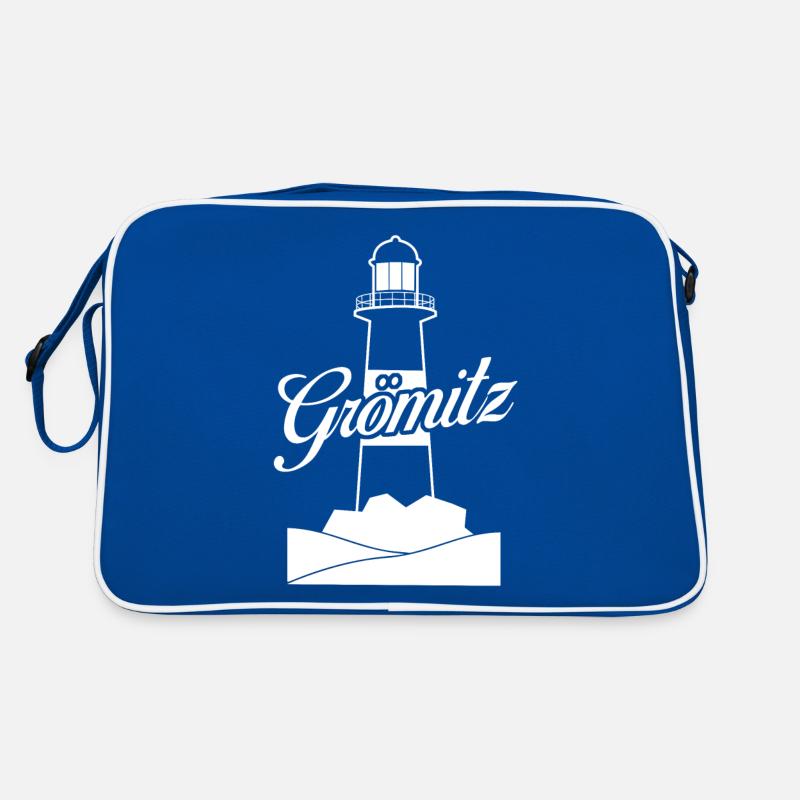 Grömitz Leuchttrum Ostsee Retro Tasche