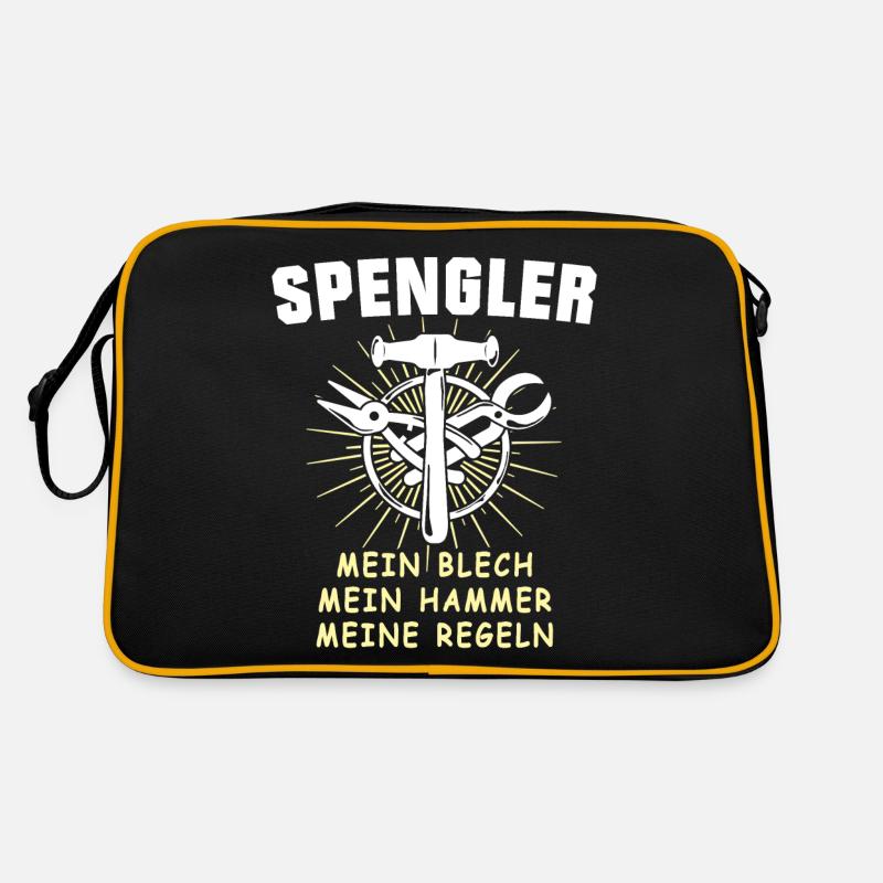 Spengler Bauspengler Karrosseriespengler Retro Tasche