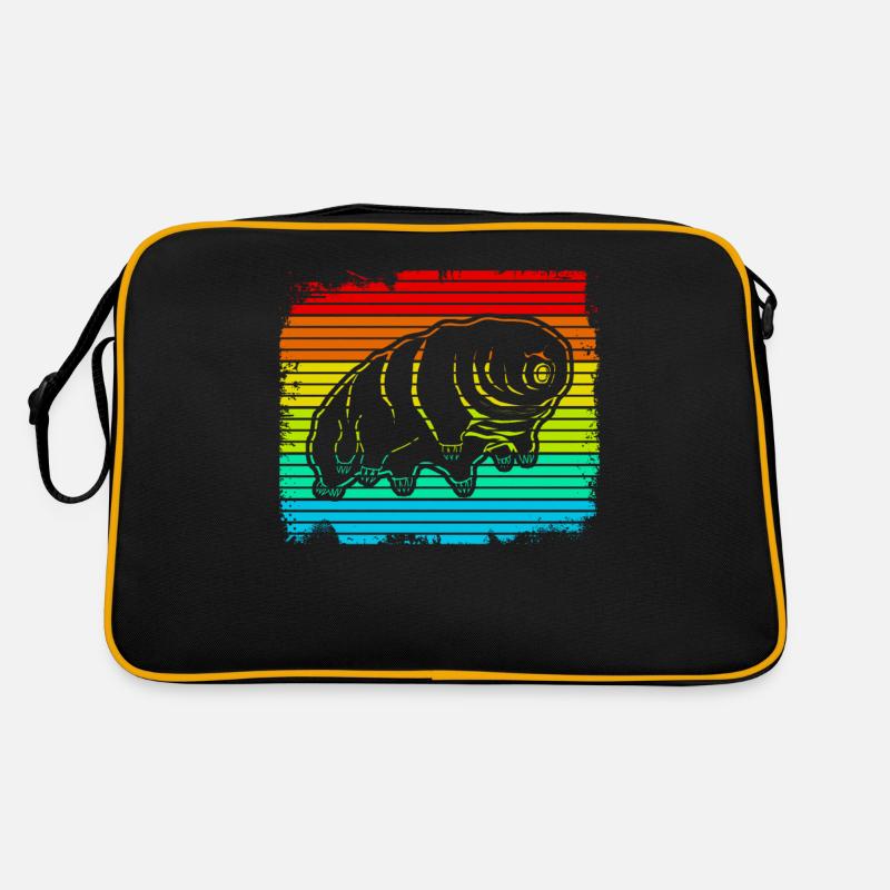 Tardigrade Retro Wasserbär Bärtierchen Retro Tasche