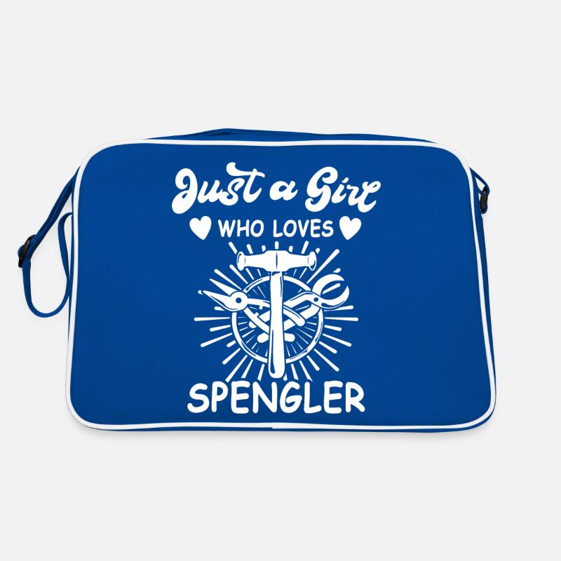 Spengler Beruf Bauspengler Sprüche Retro Tasche