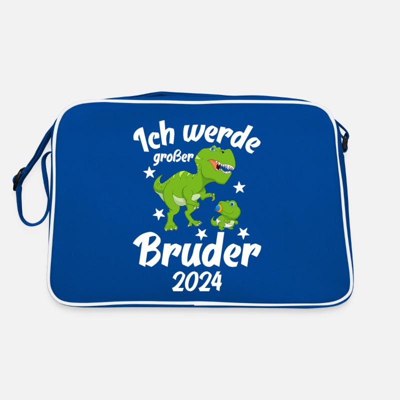 Ich Werde Großer Bruder 2024 Retro Tasche