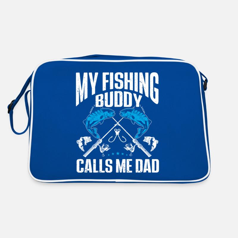 Mon compagnon de pêche m’appelle Papa Pêcheur Pêche Sac Retro