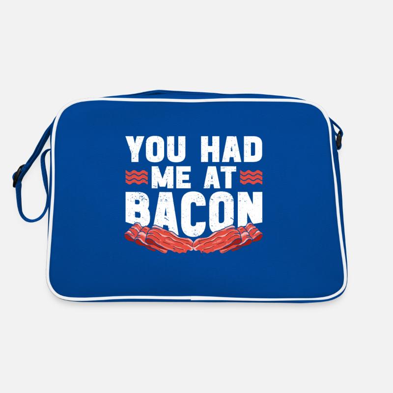 You Had Me At Bacon Retro Tasche